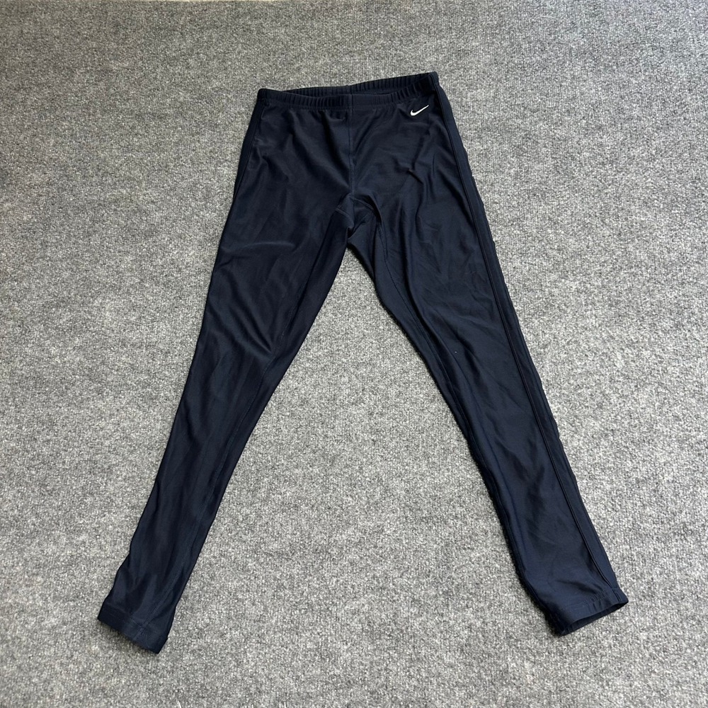 Nike Leggings Womens Size S Navy Blue Dri-Fit Running Athletic Compression Tight